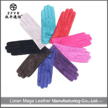 Gute Qualität Neue Farbe Schwein Wildleder Leder Handschuhe Schwein Leder Handschuhe Fabrik